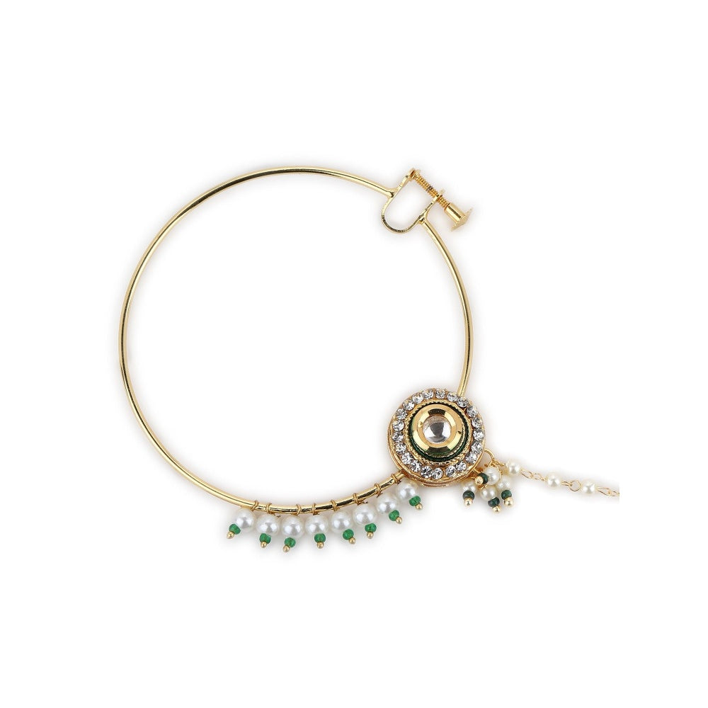 Ruby Raang Studio Beaded Nath