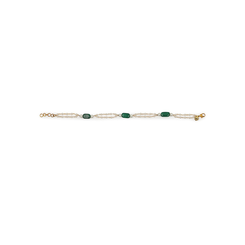 Ruby Raang Studio Pearl Anklets