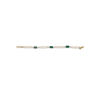 Ruby Raang Studio Pearl Anklets