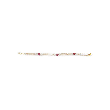 Ruby Raang Studio Pearl Anklets