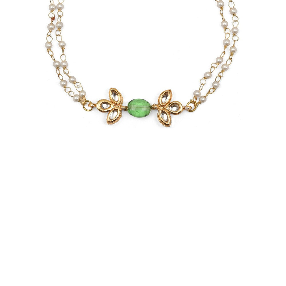 Ruby Raang Studio Kundan Anklets