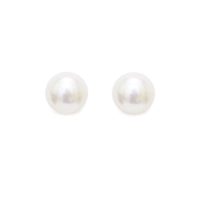 Ruby Raang Studio White Pearl Stud