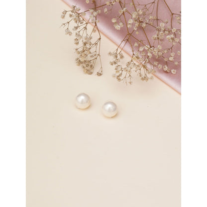 Ruby Raang Studio Cream Pearl Stud