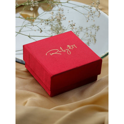 Ruby Raang Studio Ambit Diamond And Gold Earrings
