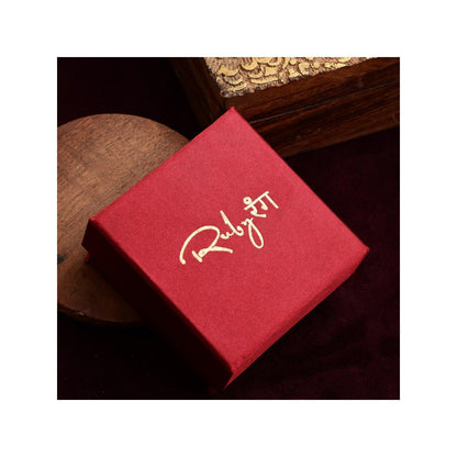 Ruby Raang Studio Oversized Emerald Cocktail Ring