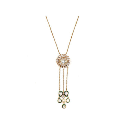Ruby Raang Studio Kundan Long Necklace