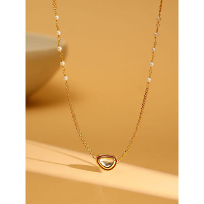 Ruby Raang Studio Gold Plated Kundan Necklace -Multi-Color