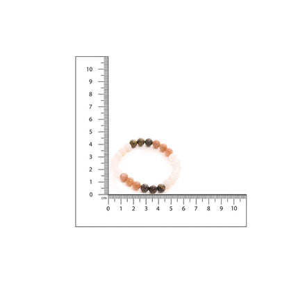 Ruby Raang Studio Multicoloured Beads Bracelet