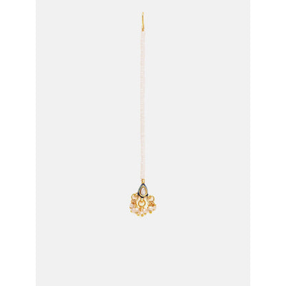 Ruby Raang Studio Kundan Maang Tikka