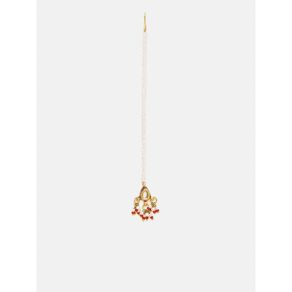 Ruby Raang Studio Kundan Maang Tikka