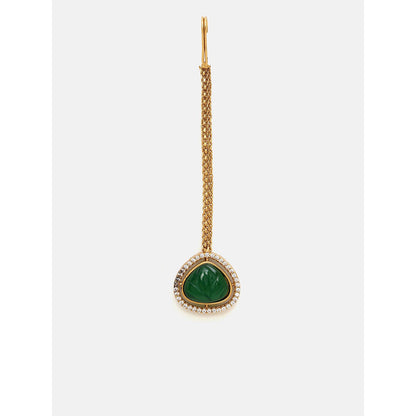 Ruby Raang Studio Stone Kundan Maang Tikka