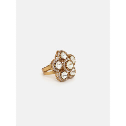 Ruby Raang Studio Kundan Ring