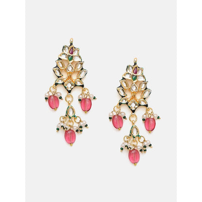 Ruby Raang Studio Kundan and Stonework Jewellery Set