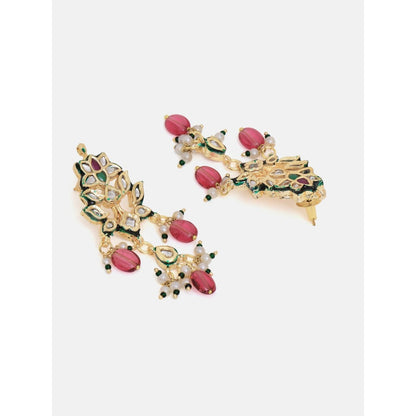 Ruby Raang Studio Kundan and Stonework Jewellery Set