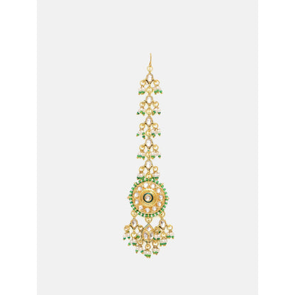 Ruby Raang Studio Kundan Collar Jewellery Set