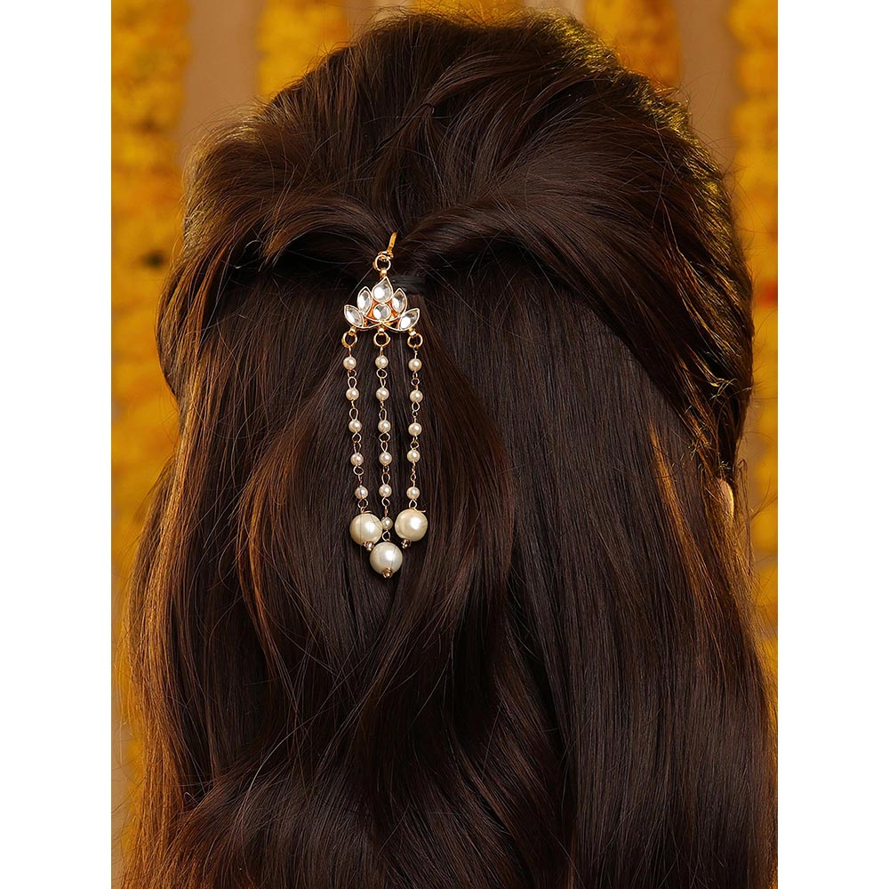 Ruby Raang Studio Lotus Hair Pin