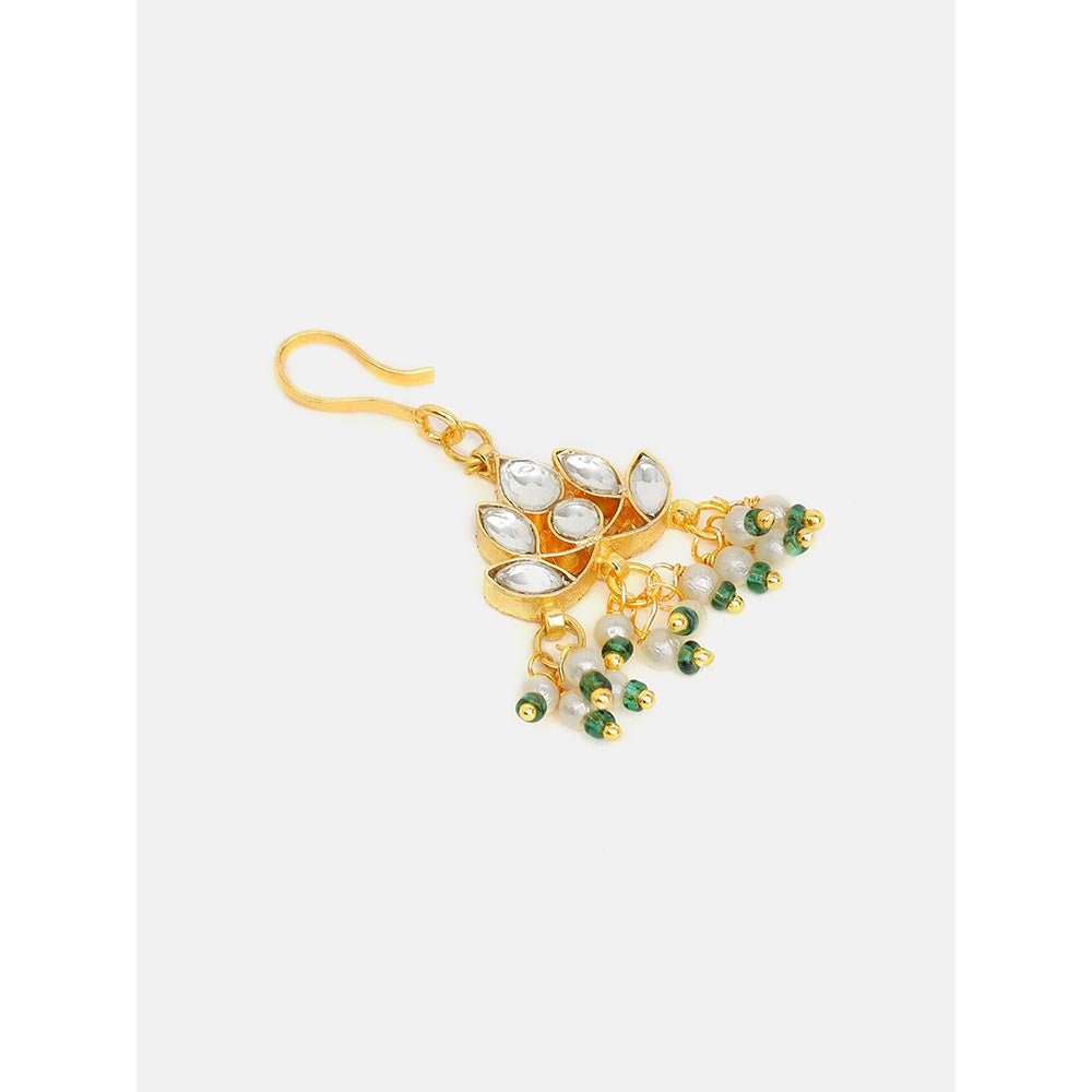 Ruby Raang Studio Lotus Dangling Hair Pin