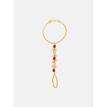 Ruby Raang Studio Laal Noor Hand Harness