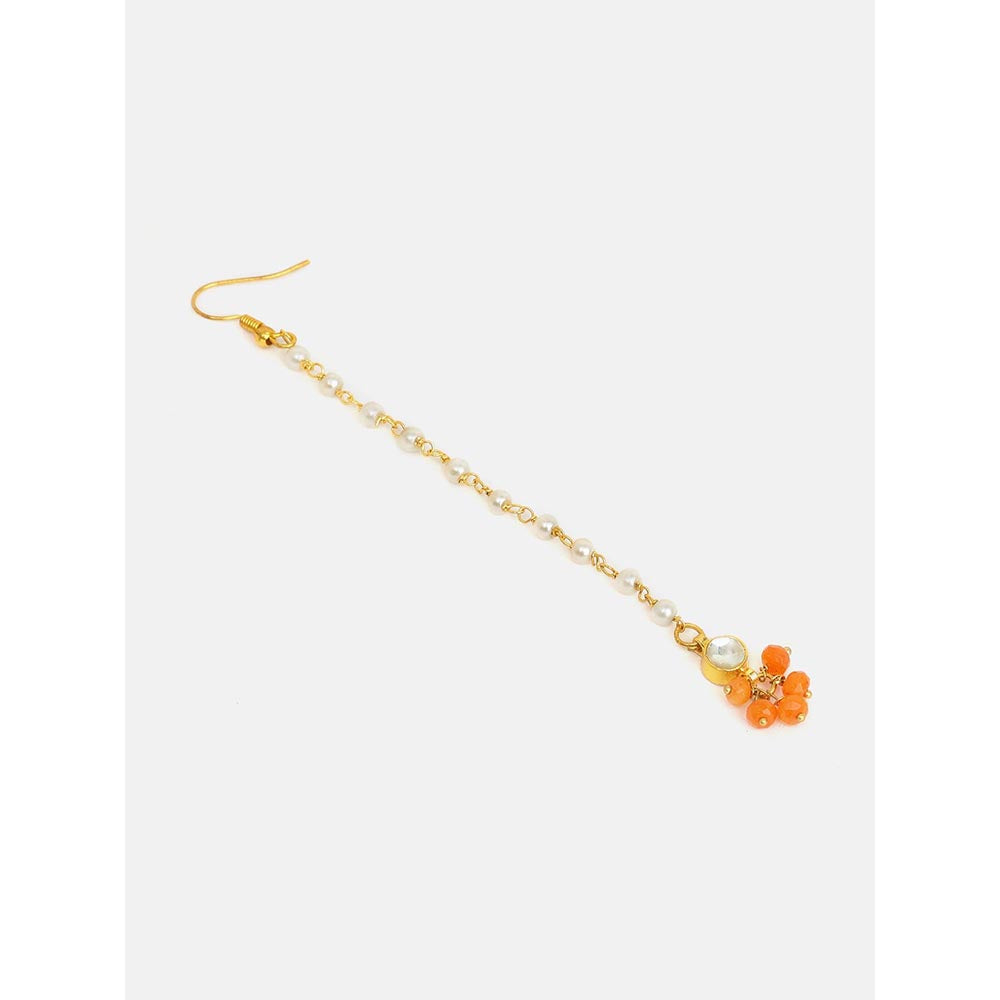 Ruby Raang Studio Traditional Teardrop Maang Tikka