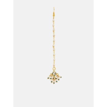 Ruby Raang Studio Kundan Kala Maang Tikka