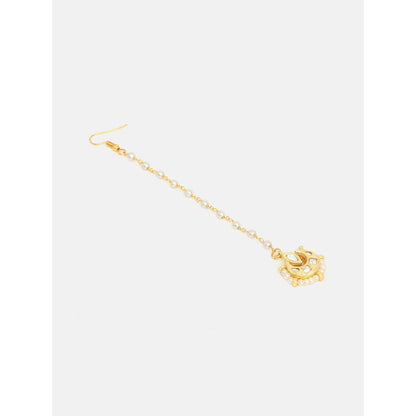 Ruby Raang Studio Chandni Charm Maang Tikka