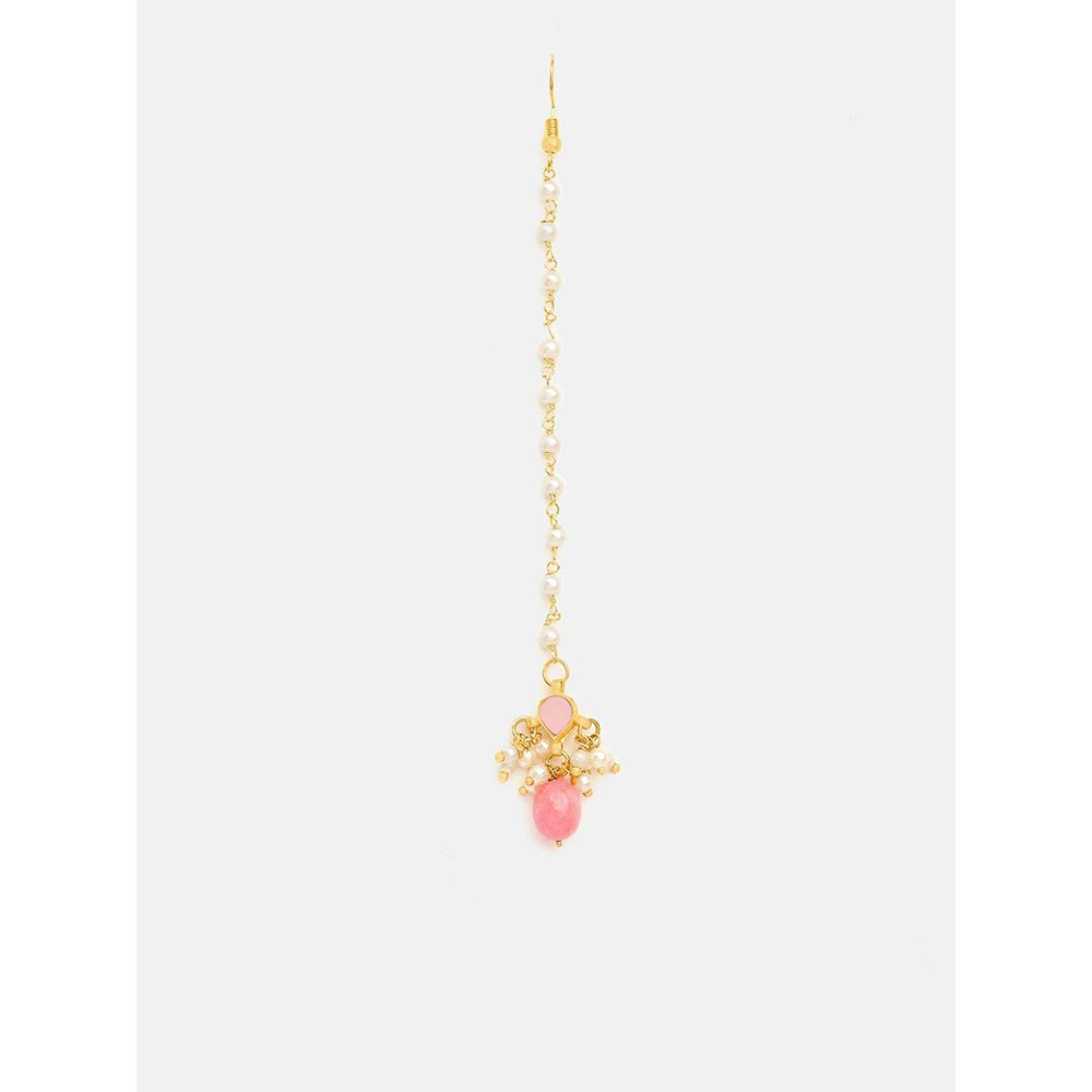 Ruby Raang Studio Sitara Sparkle Maang Tikka