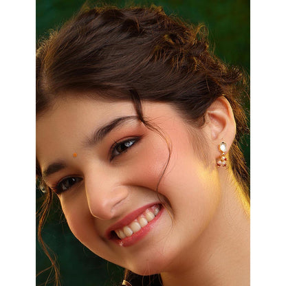 Ruby Raang Studio Gulnaar Mini Drops Earrings