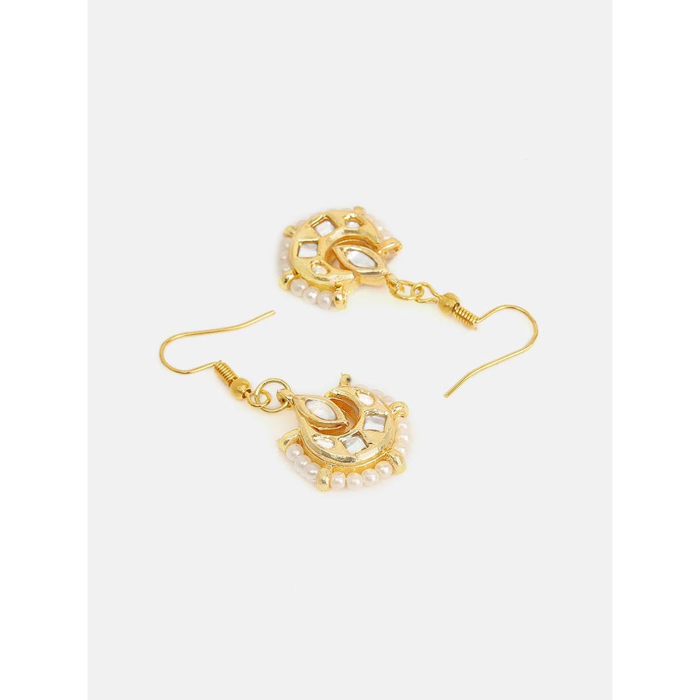 Ruby Raang Studio Afsana Gold Drops Earrings