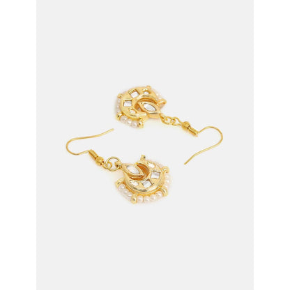 Ruby Raang Studio Afsana Gold Drops Earrings