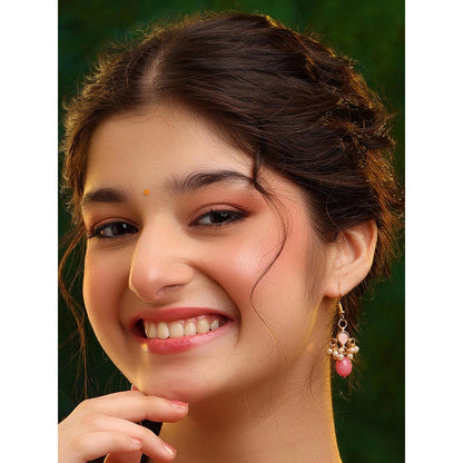 Ruby Raang Studio Rosebud Glow Earrings
