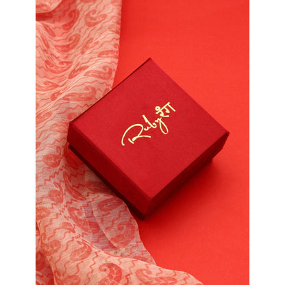 Ruby Raang Studio Green Scarlet Brooch