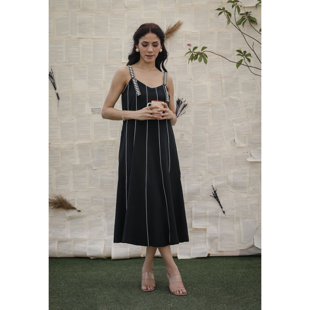 Ruhm Black Aarya Dress