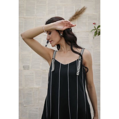 Ruhm Black Aarya Dress