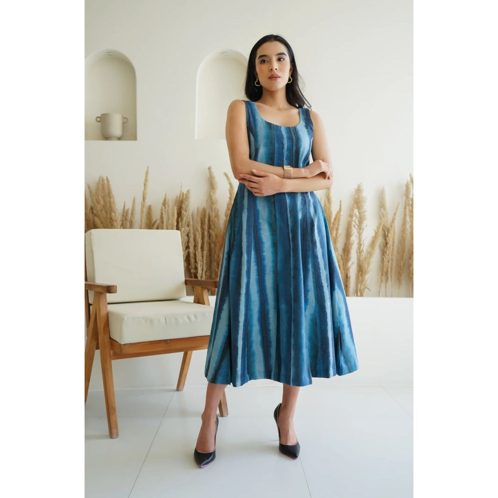 Ruhm Blue Mirage Dress