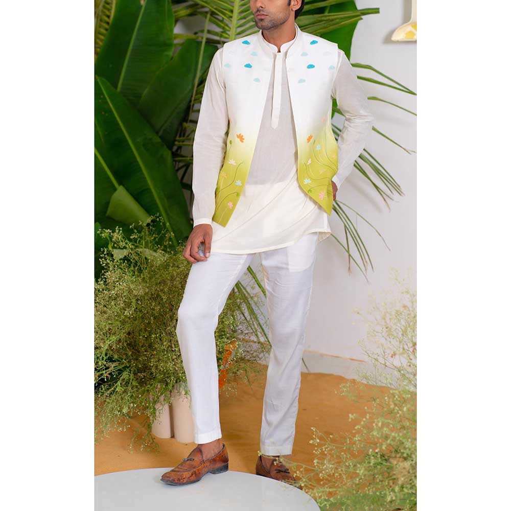 Runit Gupta Flora Aura Bundi Jacket