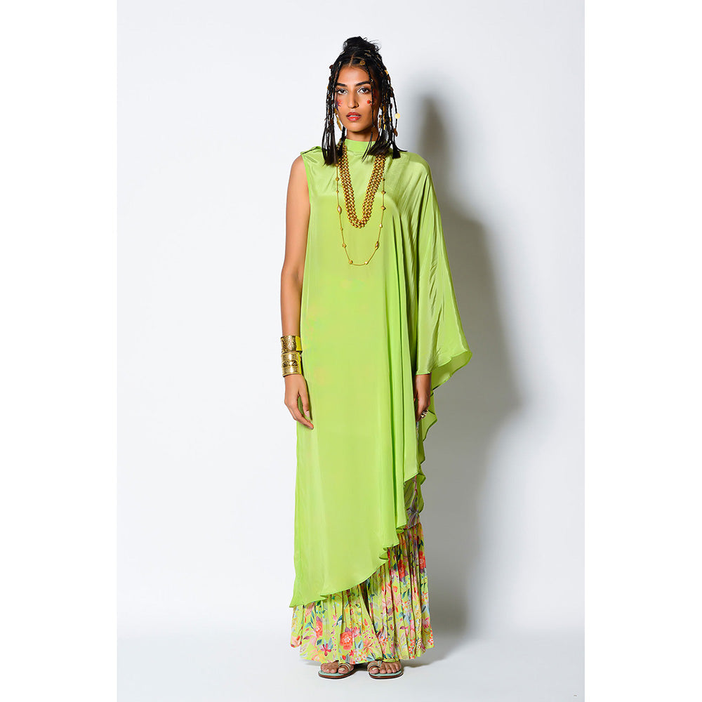 RV Pret The Circular Long One Side Top Paired with Flora Pant (Set of 2)