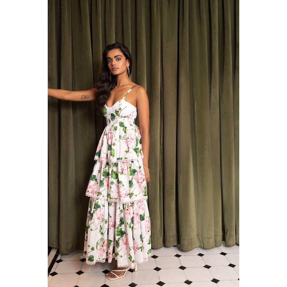 Sage By Mala Blossom Whimsy Maxi Dress