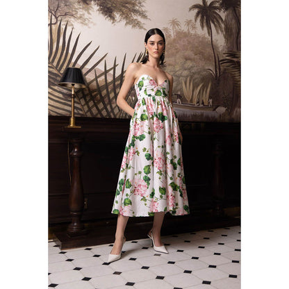 Sage By Mala Blush Petals Dress