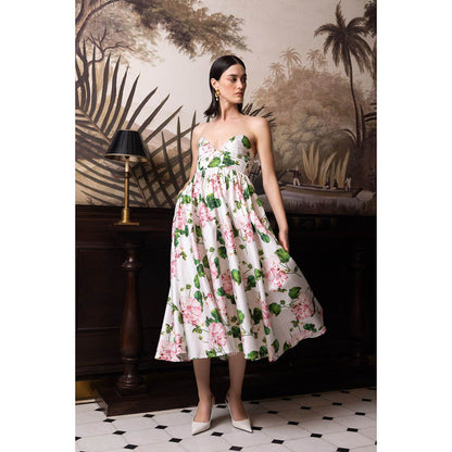 Sage By Mala Blush Petals Dress