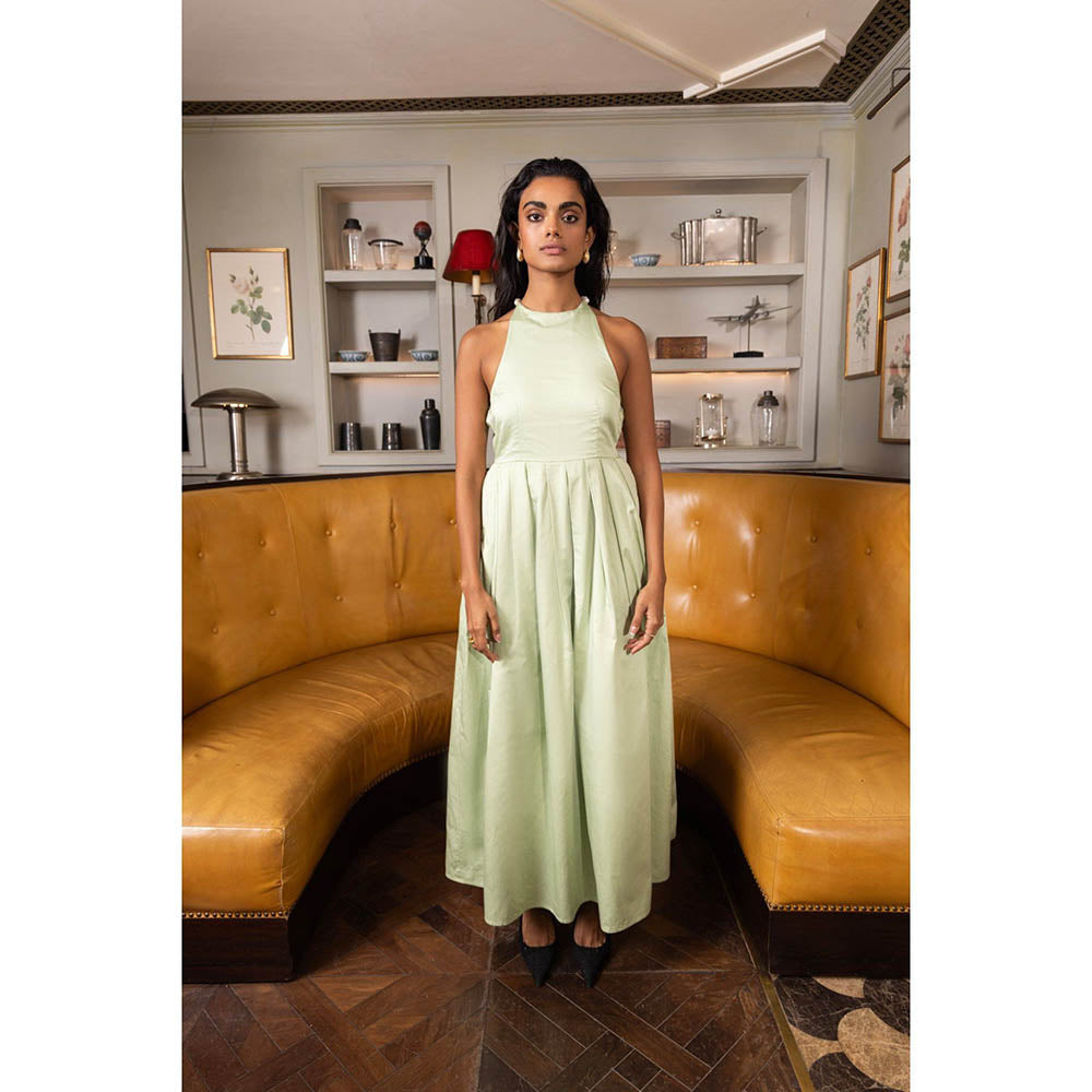 Sage By Mala Pistachio Pearl Dress