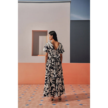 Sage By Mala Black Jazz Maxi Dress