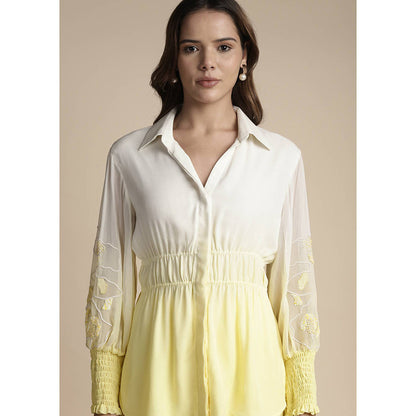 SAKSHI KHETTERPAL Sunshine Ombre Elasticated Co-Ord (Set of 2)