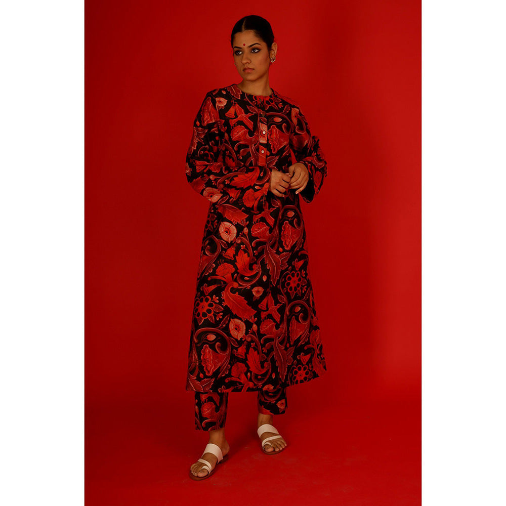 Saksham & Neharicka Kamakshya In Chanderi Co-Ord (Set of 2)