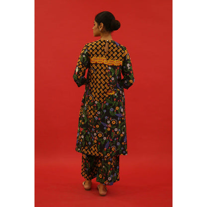 Saksham & Neharicka Kamakshya In Chanderi Co-Ord (Set of 2)