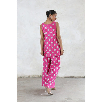 Saksham & Neharicka Pink Philia Top