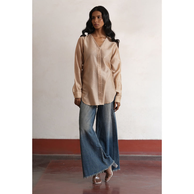 Saksham & Neharicka Mauve Sneha Top