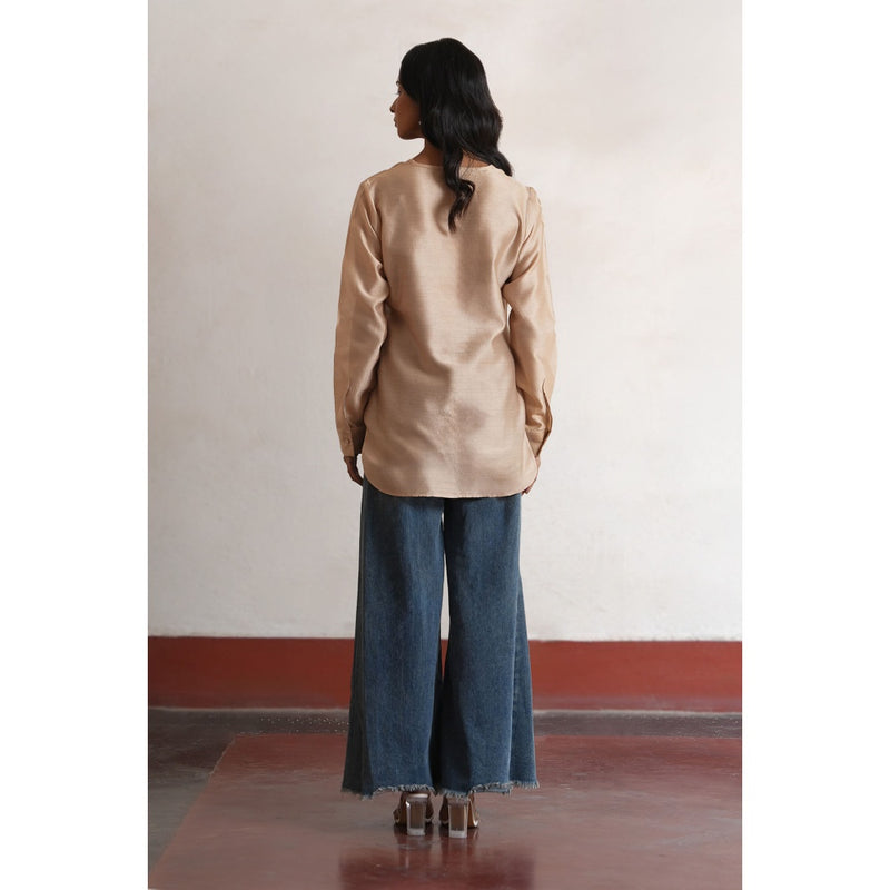 Saksham & Neharicka Mauve Sneha Top