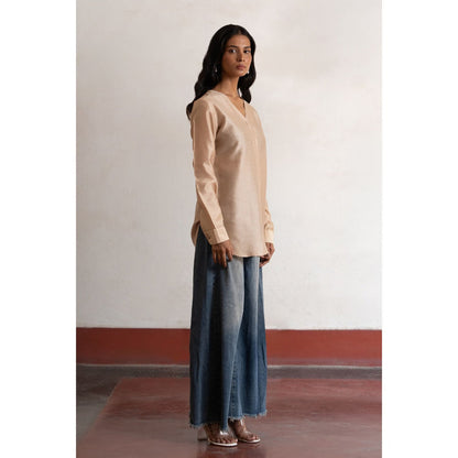 Saksham & Neharicka Mauve Sneha Top
