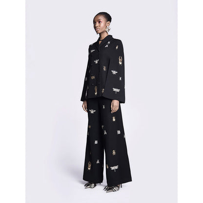 Shahin Mannan Insect Embroidered Co-Ord (Set of 2)