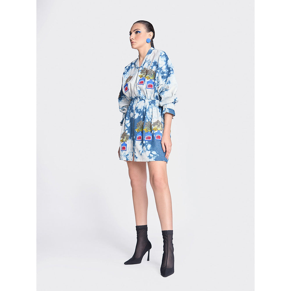 Shahin Mannan Inkpot Jacket Dress